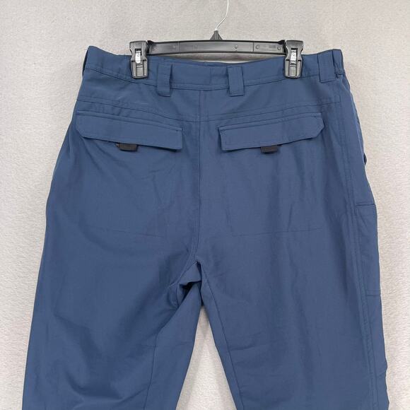 Fintech Pants Mens XL Blue Guide Woven Hiking Fishing Cargo Outdoor Lightweight - Picture 11 of 14